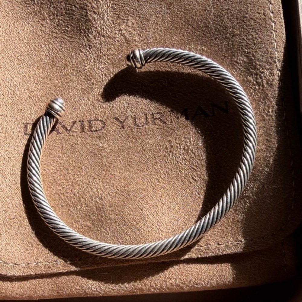 David Yurman Classic Cable Bracelet (Rose Gold)